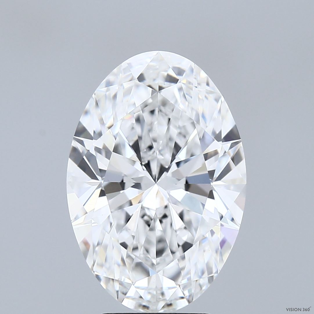 CVD Oval Brilliant 5.07 VVS2 D IGI LG 681571262 None EX EX