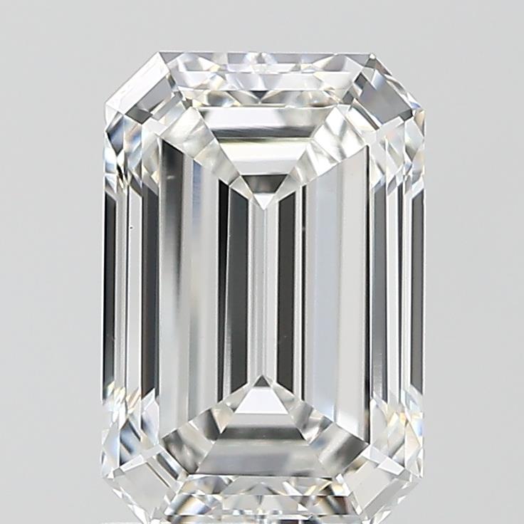 CVD Emerald Cut 2.01 VVS2 F IGI LG 642457860 None EX EX