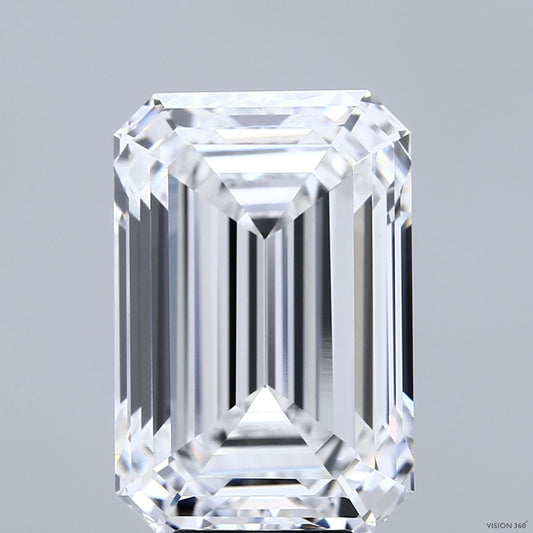 CVD Emerald Cut 9.01 VVS2 E IGI LG 681572012 None EX EX