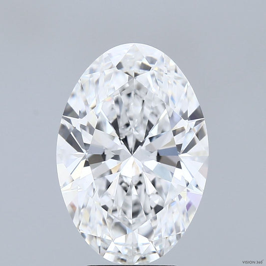 CVD Oval Brilliant 5.07 VVS2 D IGI LG 681571262 None EX EX